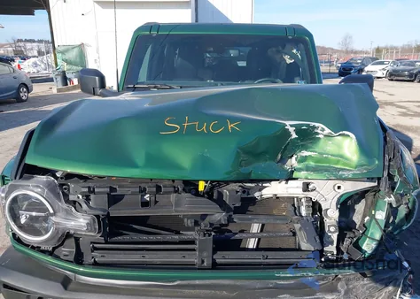 2024 Ford Bronco Big Bend from USA, damaged, VIN 1FMDE7BH6RLB07009